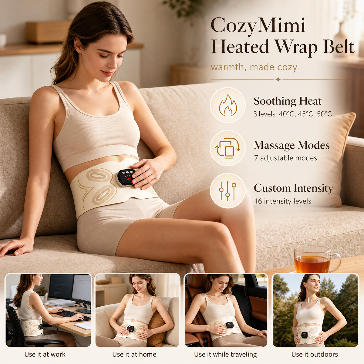 Heated Wrap Belt